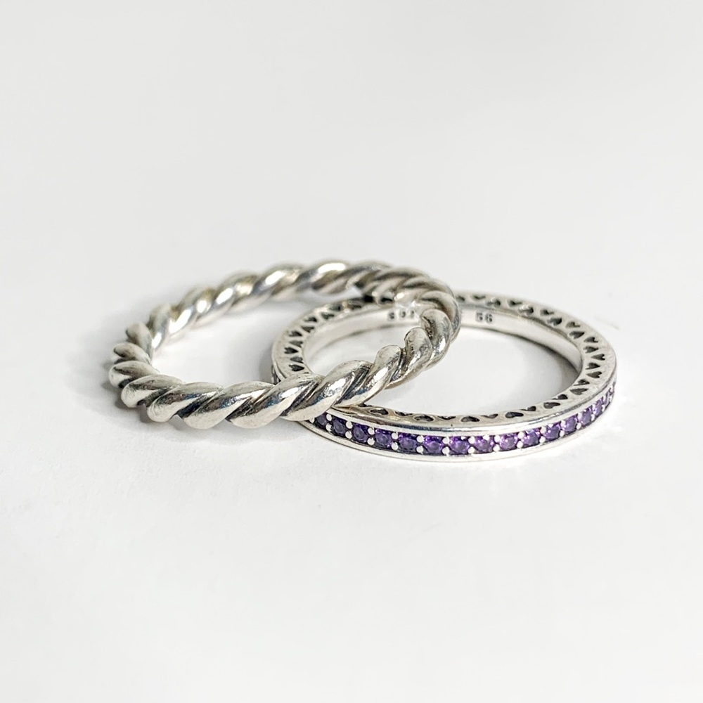 Pandora stackable rings